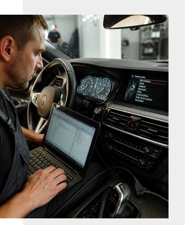 Русификация приборной панели BMW для авто в Зеленокумске от компании