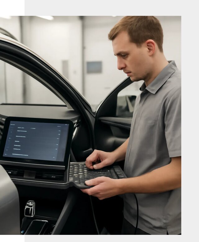 Русификация мультимедиа автомобилей Lynk Co в Зеленокумске